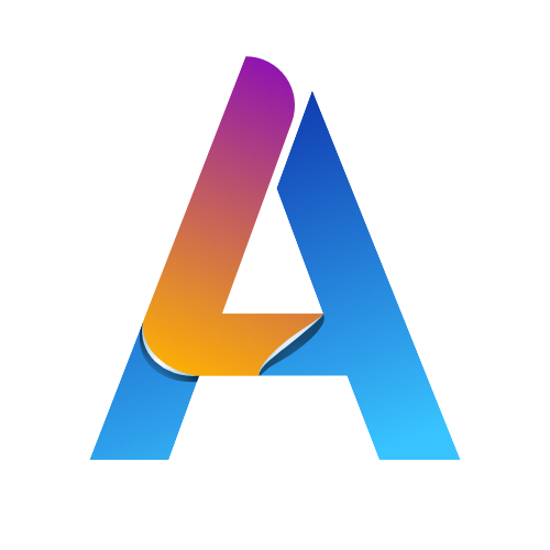 Buchstabe A als Vektorgrafik